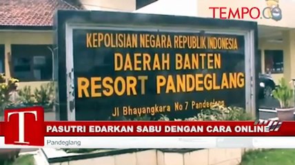 Pasutri Edarkan Sabu dengan Cara Online