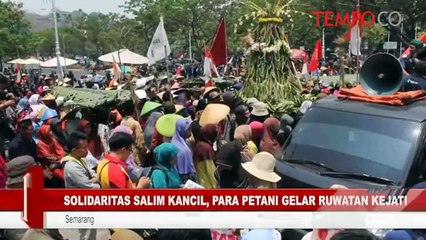 Solidaritas Salim Kancil, Para Petani Gelar Ruwatan Kejati