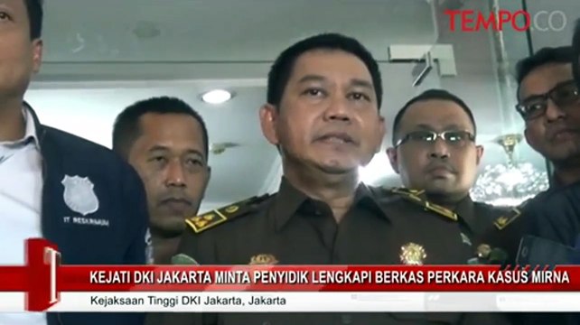 Kejati DKI Jakarta Minta Penyidik Lengkapi Berkas Perkara Mirna