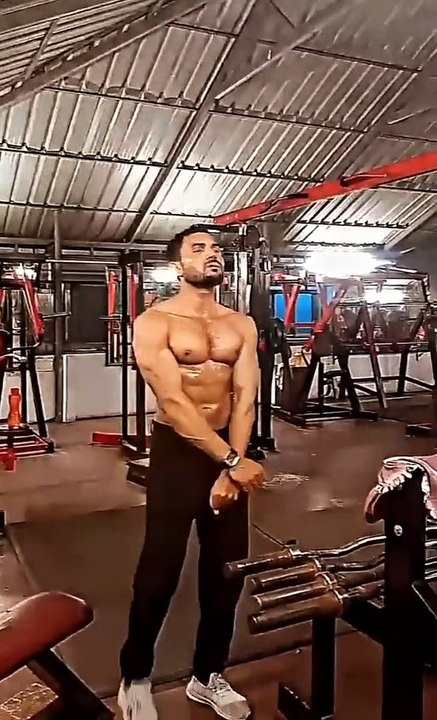 Gym workout for men
