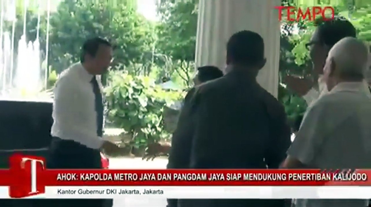 Ahok: Kapolda Metro Jaya dan Pangdam Siap Mendukung Penertiban Kalijodo