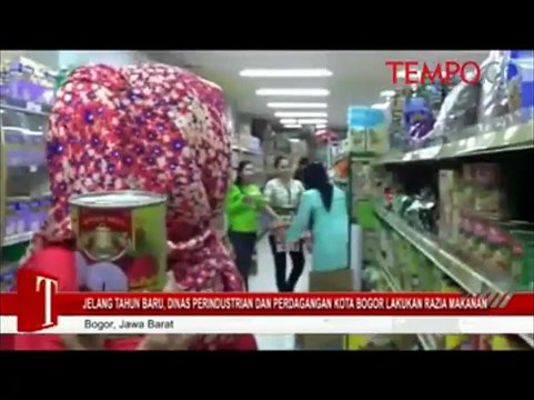 Jelang Tahun Baru, Dinas Perindustrian Kota Bogor Lakukan Razia