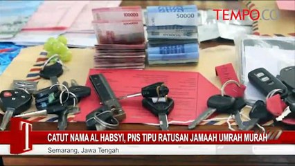 Catut Nama Al Habsyi, PNS Tipu Ratusan Jamaah Umrah Murah