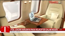 PTDI: Jokowi Harusnya Pakai Helikopter Dalam Negeri