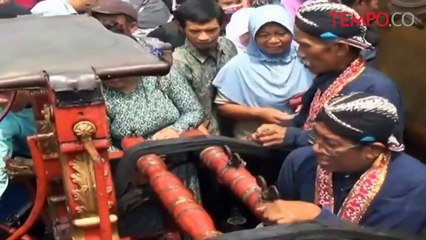 Keraton Yogyakarta Lakukan Ritual Jamasan Kereta Pusaka