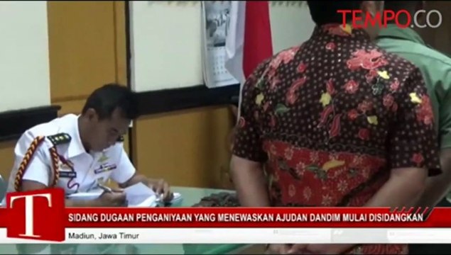 Sidang Kasus Dugaan Penganiayaan Ajudan Dandim Mulai Digelar