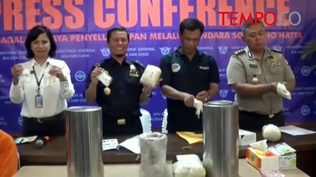 Digagalkan Penyelundupan Sabu dan Narkoba Jenis Baru