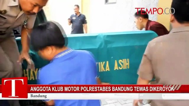 Anggota Klub Motor Polrestabes Bandung Tewas Dikeroyok