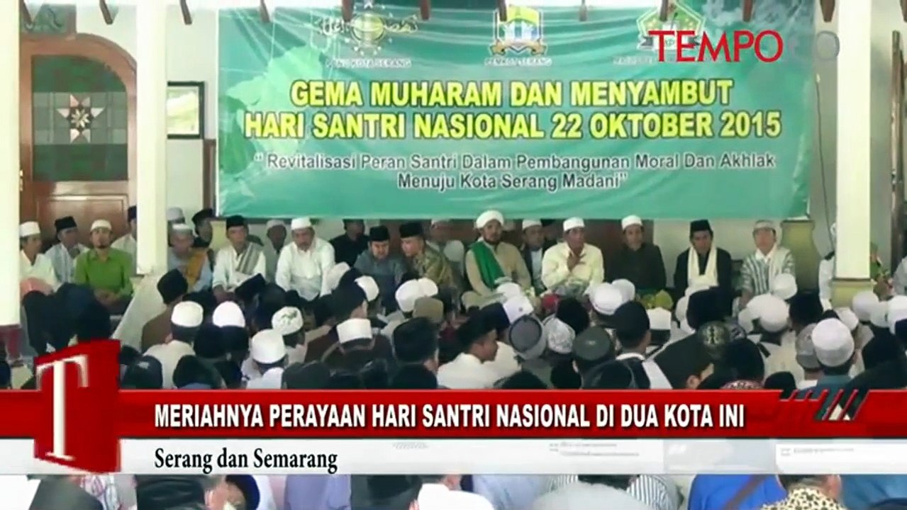 Meriahnya Perayaan Hari Santri Nasional di Dua Kota Ini