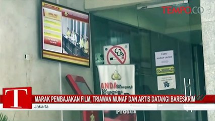 Marak Pembajakan Film, Triawan Munaf dan Artis Datangi Bareskrim