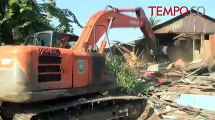 Penggusuran Tanah Tinggi, Polisi Temukan Sabu