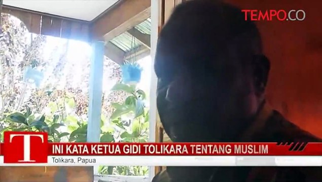 Ini Kata Ketua GIDI Tolikara Tentang Muslim