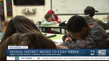 Liberty Elementary School District's move to a four-day school week draws mixed reaction
