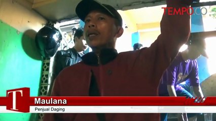 Mogok Pedagang Daging di Jakarta Masih Berlanjut