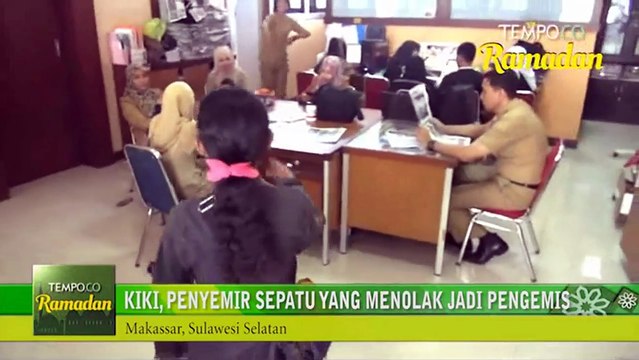 Kiki, Penyemir Sepatu yang Menolak Jadi Pengemis
