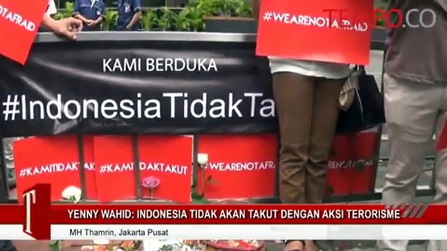 Yenny Wahid: Indonesia Tidak Akan Takut dengan Aksi Terorisme