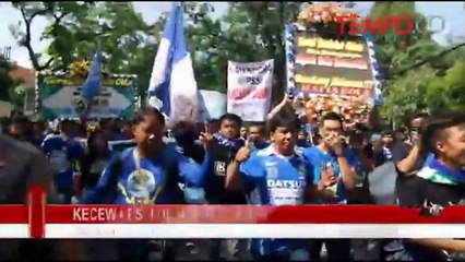 Kecewa PSSI Disanksi FIFA, Bobotoh Turun ke Jalan