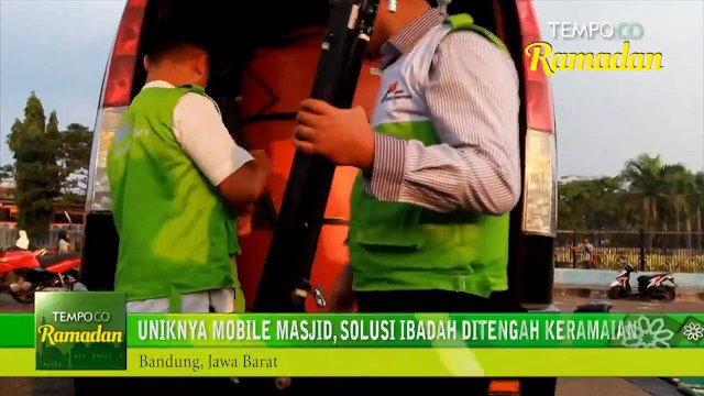 Uniknya Mobile Masjid, Solusi Ibadah Ditengah Keramaian