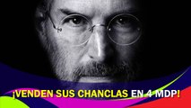 ¡Venden “chanclas” de Steve Jobs en 4 MDP!