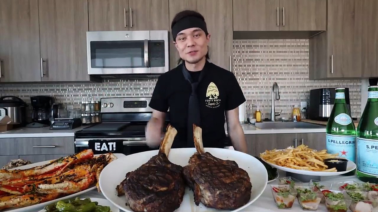 $1000 spent at my Favorite Steakhouse (108oz Wagyu   King Crab   more!!)