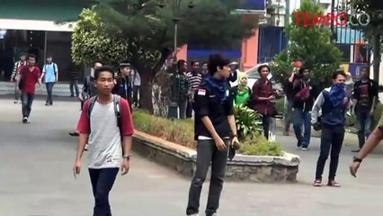 Desak Rano Benahi Banten, Demo Mahasiswa Dibubarkan Paksa