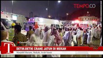 Detik-detik Crane Jatuh di Mekah