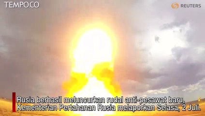 Rusia Berhasil Luncurkan Rudal Anti-Pesawat Baru