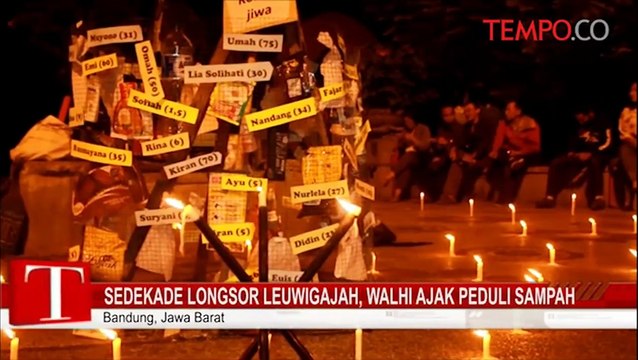 Sedekade-Longsor-Leuwigajah-Walhi-Ajak-Peduli-Sampah.flv