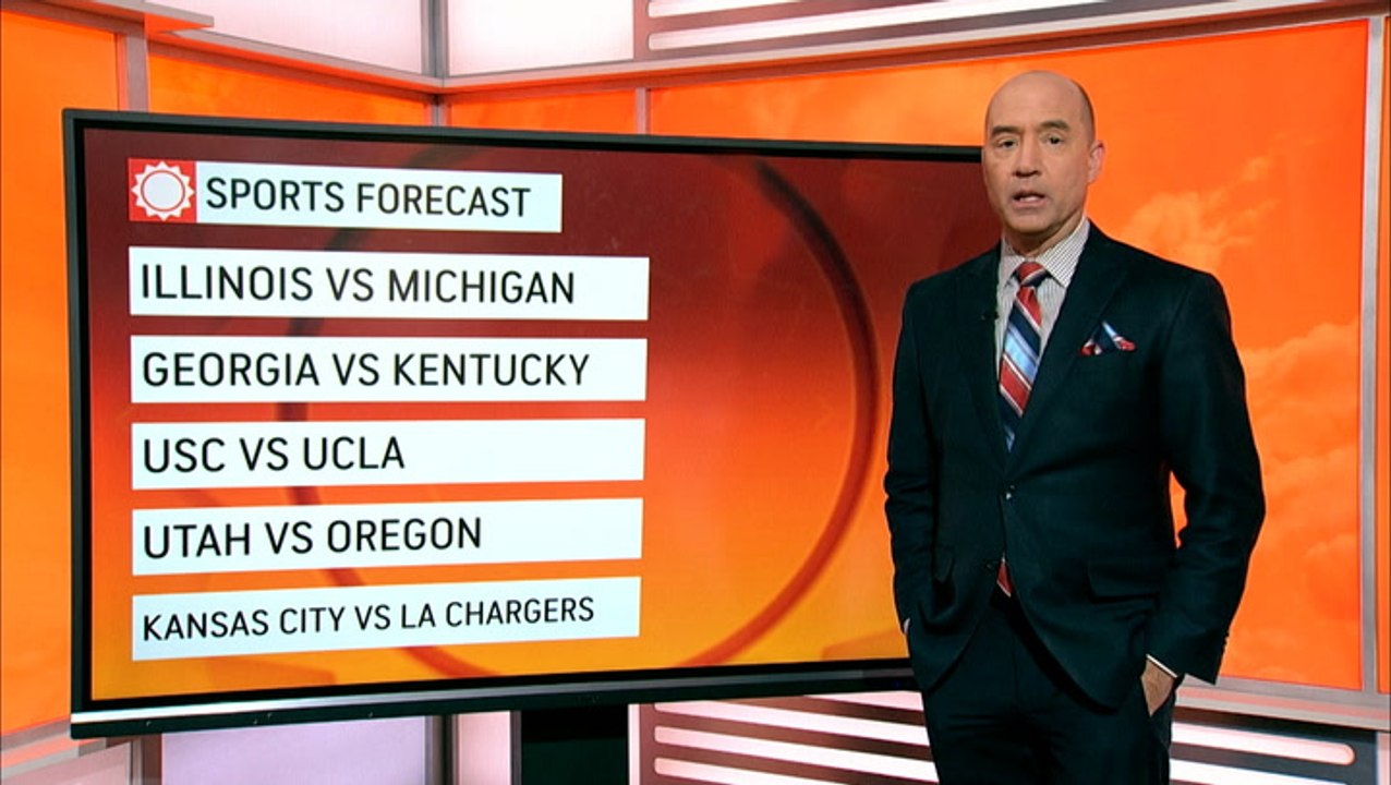 Your weekend sports forecast