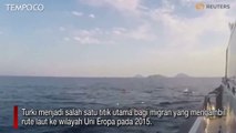 Kapal Migran Tenggelam, 8 Tewas, Puluhan Berenang Selamatkan Diri