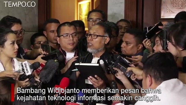 Bambang Widjojanto Ingatkan MK soal Kejahatan terkait IT Sangat Dahsyat