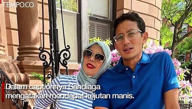 Ulang Tahun Ke-50, Sandiaga Uno Dapat Kejutan Manis