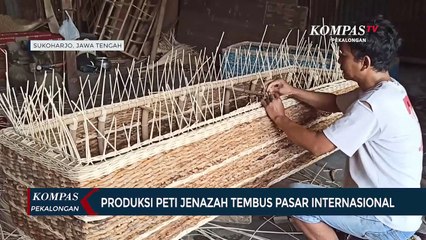 Video herunterladen: Produksi Peti Jenazah Tembus Pasar Internasional