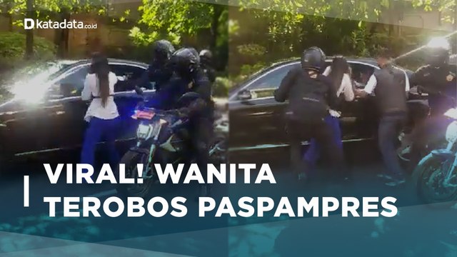 Nekat Terobos Paspampres untuk Salaman dengan Presiden