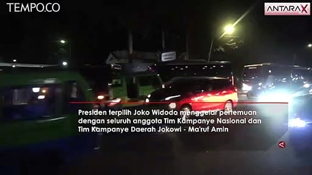Jokowi Bertemu TKN dan TKD di Istana Bogor, Tak Bahas soal Kabinet