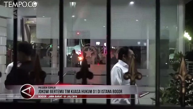 Jokowi Bertemu TIm Kuasa Hukum di Istana Bogor, Begini Kata Yusril