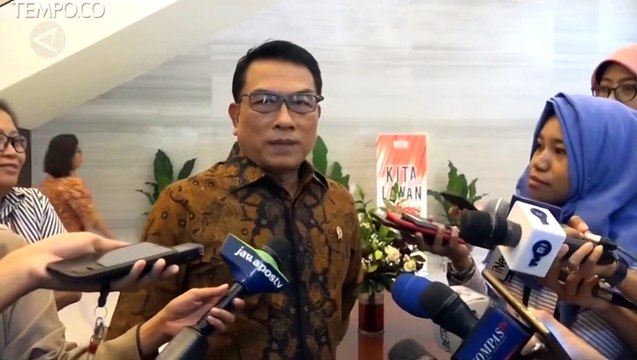 Moeldoko Tanggapi KSP Berisi Relawan Kampanye Jokowi