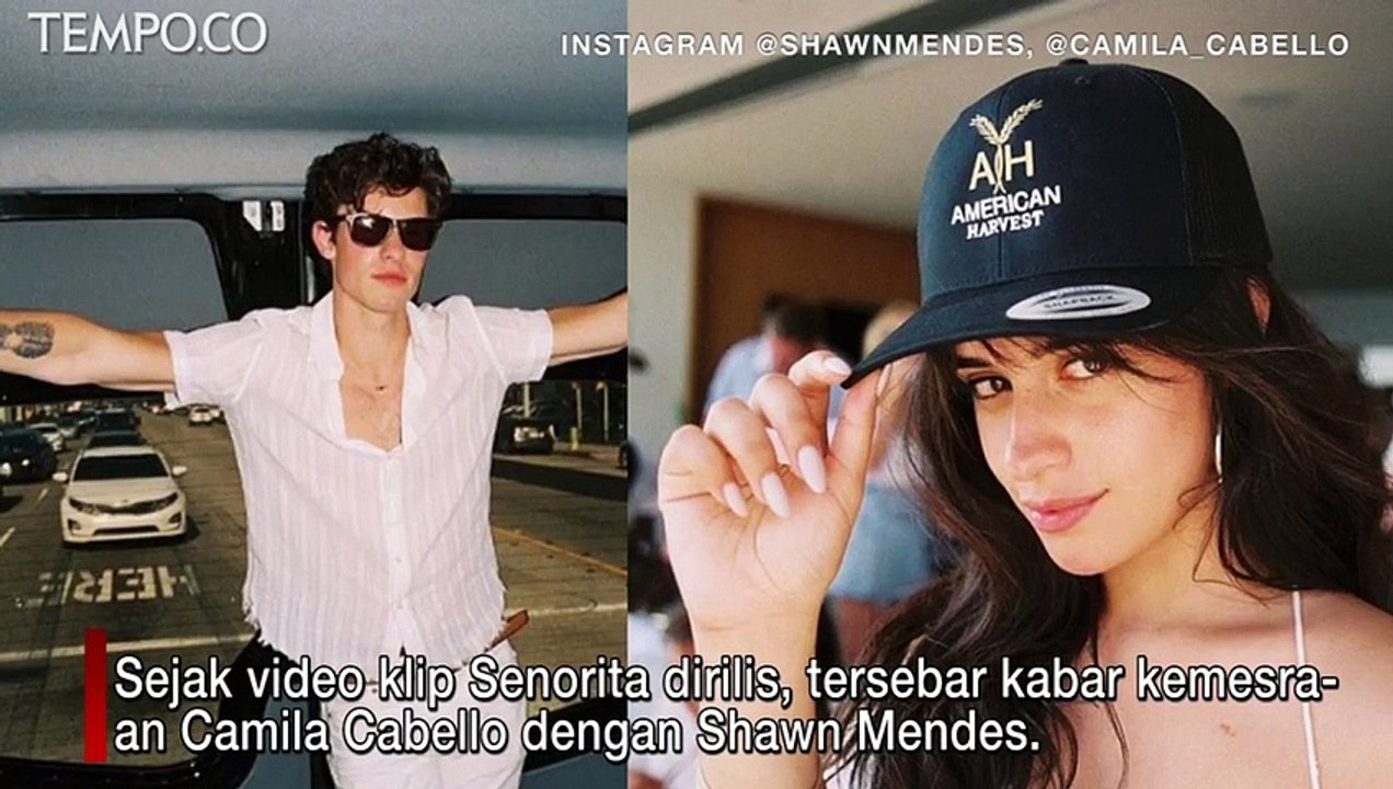 Saat Terjatuh, Tampak Mesra Camila Cabello dengan Shawn Mendes
