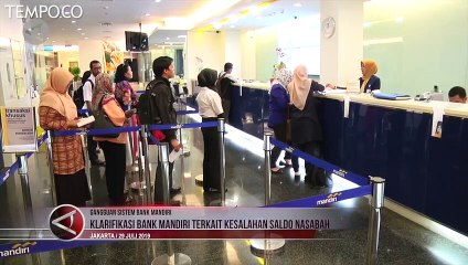 Ini Kata Bank Mandiri Terkait Kesalahan Saldo Nasabah