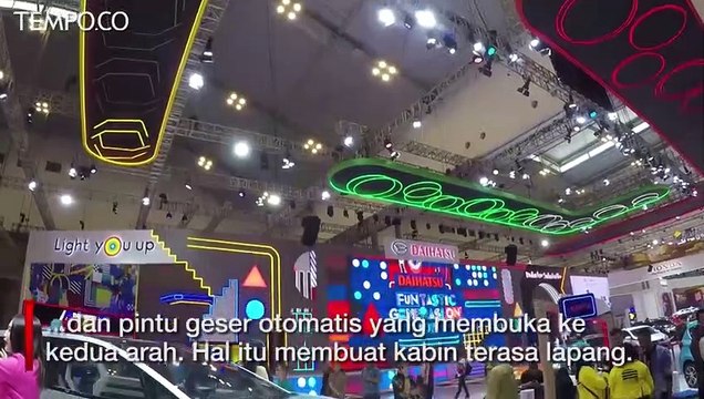 Daihatsu Kenalkan Mobil Konsep MPV HYFun di GIIAS 2019