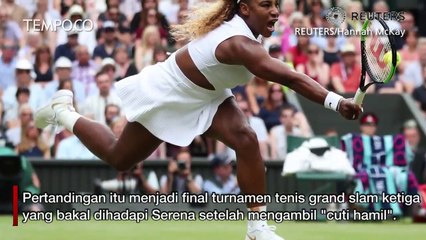 Usai Cuti Hamil, Serena Williams Tampil di Wimbledon 2019