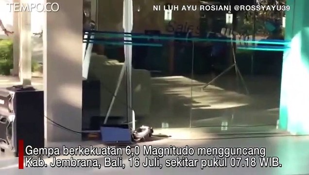 Gempa Mengguncang Bali, Getarannya Dirasakan sampai Jember