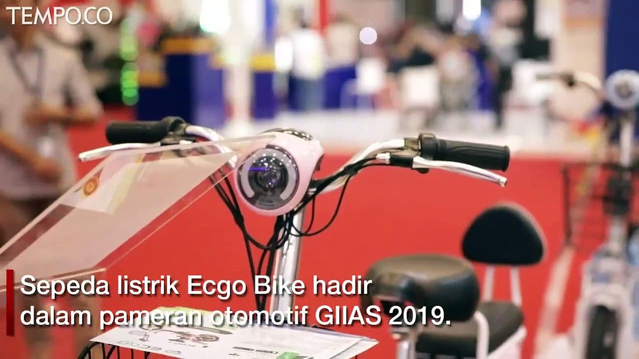 Sepeda Listrik Ecgo Bike Hadir di GIIAS 2019, Punya Harga Promo