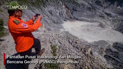 Gunung Tangkuban Parahu Erupsi, Waspadai Dampak Debu Vulkanik