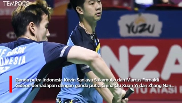 Marcus / Kevin Melaju ke Semifinal Indonesia Open 2019