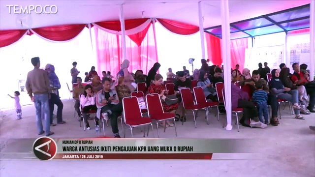 Warga Antusias Ikuti Pengajuan KPR Rumah DP 0 Rupiah