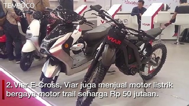 Deretan Motor Listrik yang Sudah Siap Mengaspal di Indonesia