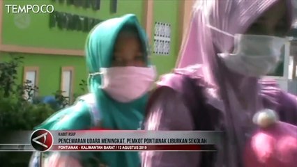 Bahaya Kabut Asap, Sekolah di Pontianak Diliburkan