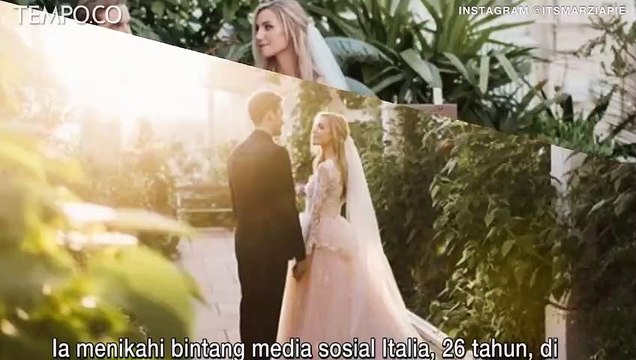 Youtuber Top Dunia PewDiePie Menikahi Bintang Sosmed Marzia Bisognin