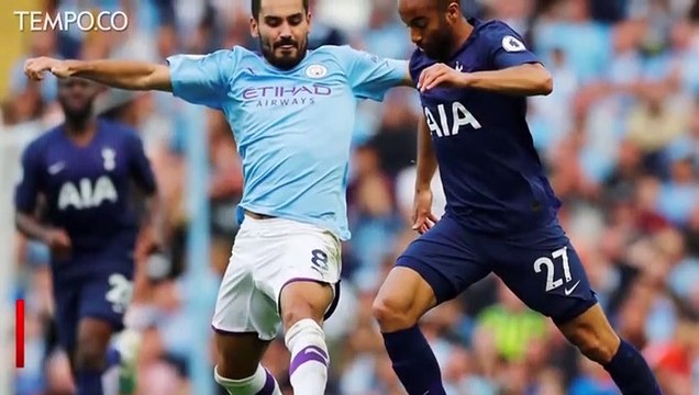 Liga Inggris: Dua Drama Warnai di Laga Man City Vs Tottenham